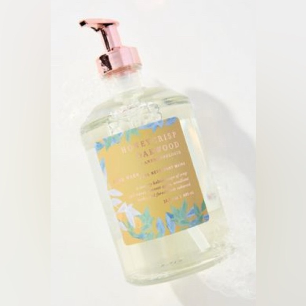 Anthropologie Fragranced Seasonal Liquid Hand Soap in Honeycrisp Oakwood NEW